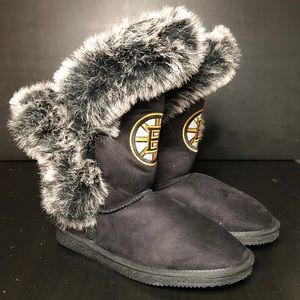 Women's Boston Bruins Cuce Black  Boots